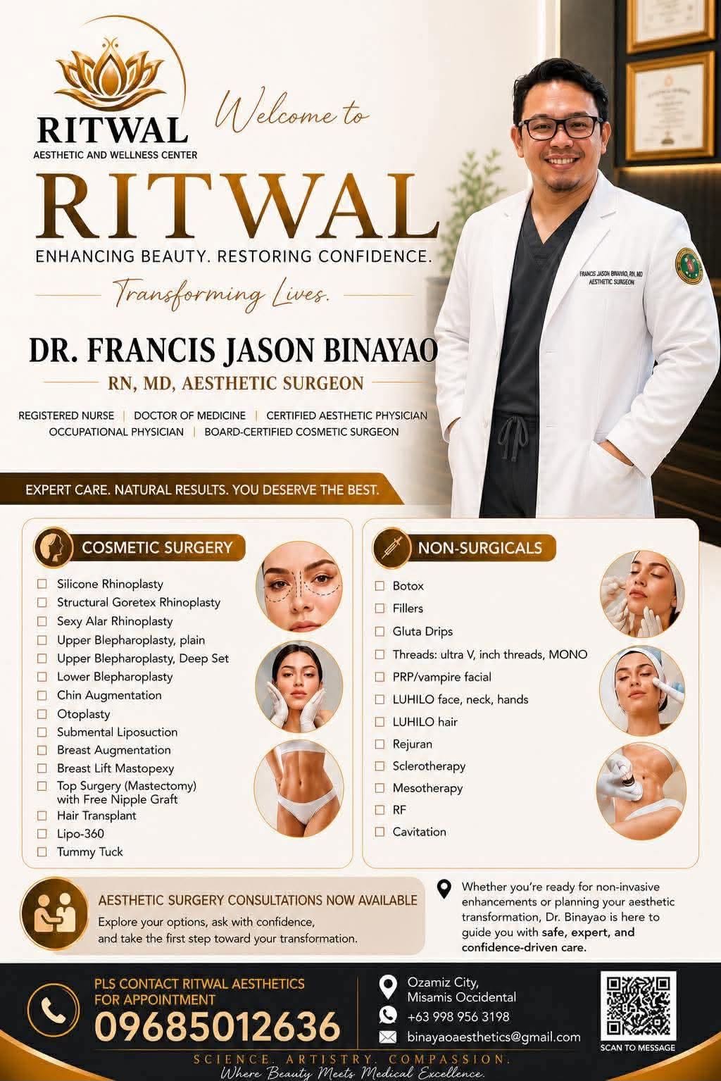 Dr. Francis Jason Binayao, RN, MD